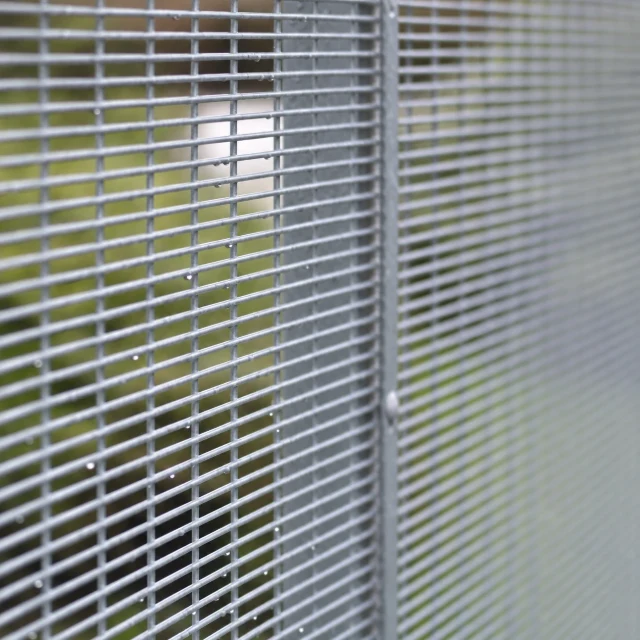 358 Prison Mesh Panel 2.4m x 2.5m - Galvanised