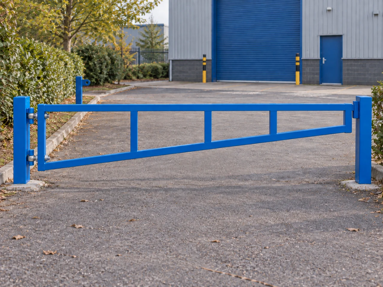 Vehicle Access Control Barrier 7.0m x 1.2m High - Galvanised & PPC