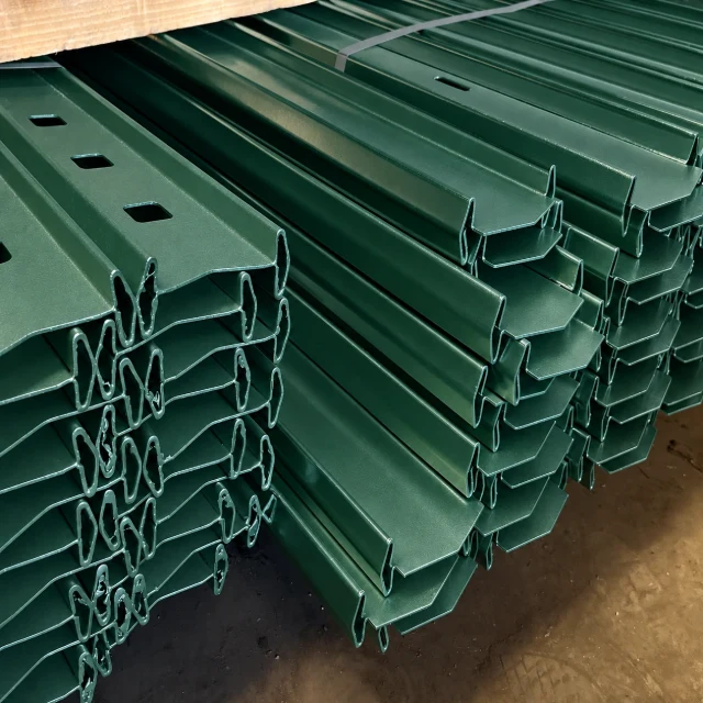 Scorpio Dig-In Post - 1.8m - Galvanised & PPC Green RAL 6005